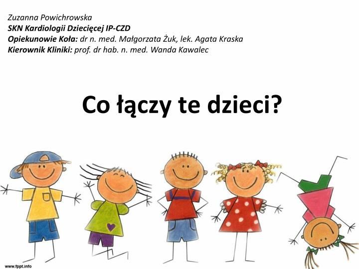 co czy te dzieci