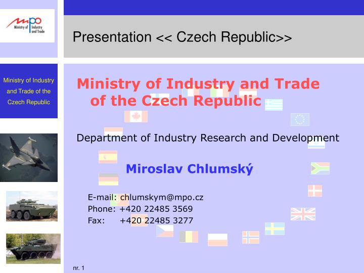 presentation czech republic