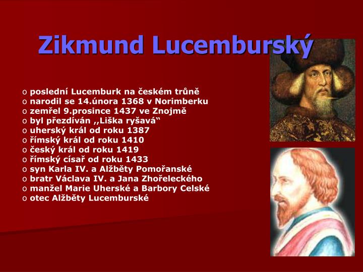 zikmund lucembursk