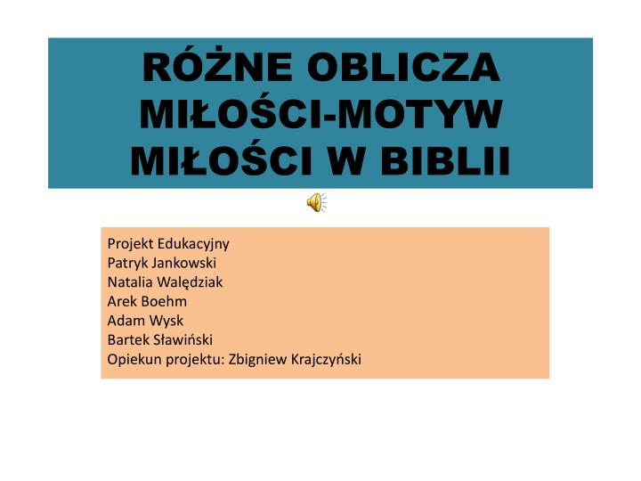 r ne oblicza mi o ci motyw mi o ci w biblii