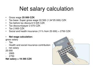 Net salary calculation