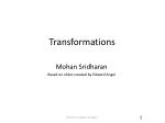 Transformations - slide 1
