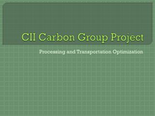 CII Carbon Group Project