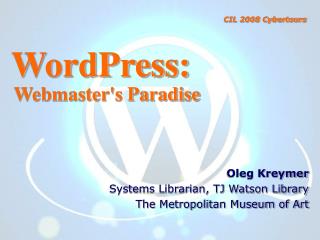 WordPress: