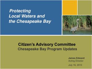 Protecting Local Waters and the Chesapeake Bay