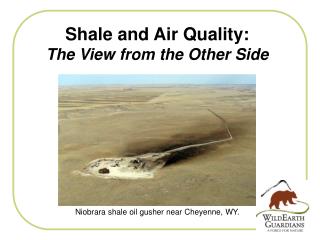 Shale and Air Quality: The View from the Other Side
