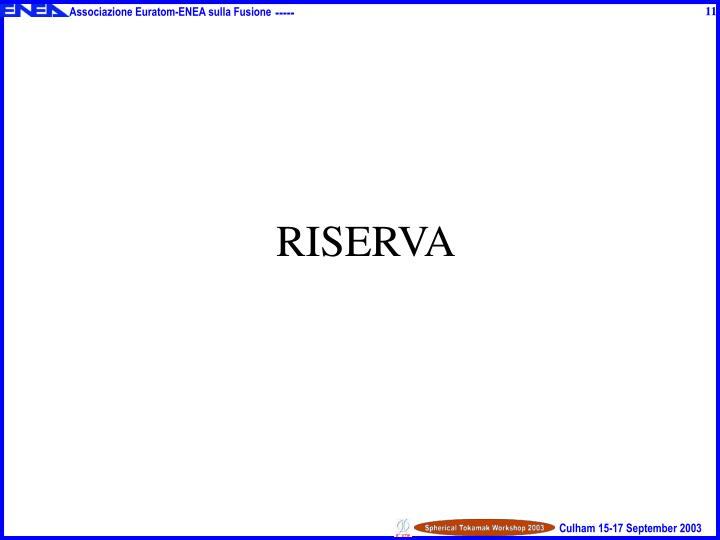 riserva