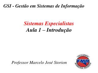 sistemas especialistas aula 1 introdu o