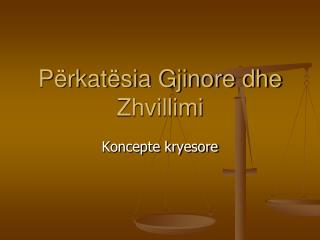 p rkat sia gjinore dhe zhvillimi