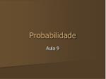 Probabilidade - slide 1