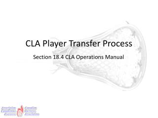 CLA Player Transfer Process