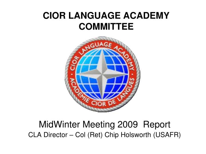 cior language academy committee