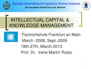 intellectual capital knowledge management