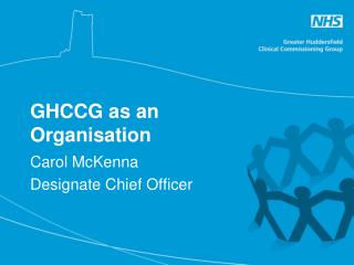 GHCCG as an Organisation