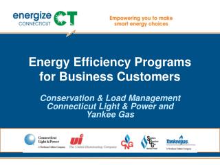 Energy Efficiency Programs for Business Customers