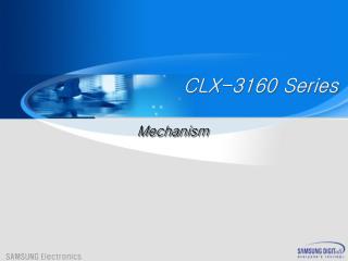 CLX-3160 Series