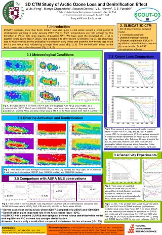 3D CTM Study of Arctic Ozone Loss and Denitrification Effect