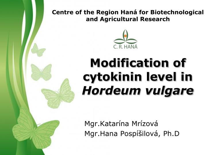 centre of the region han for biotechnological and agricultural research
