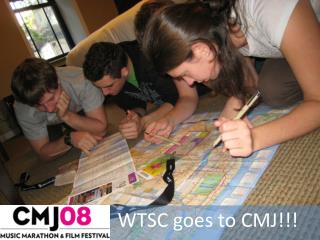 WTSC goes to CMJ!!!