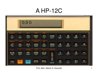 a hp 12c