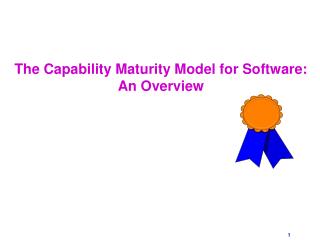 The Capability Maturity Model for Software: An Overview