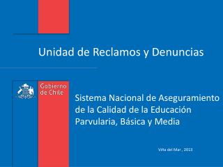 unidad de reclamos y denuncias