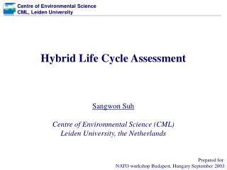 Hybrid Life Cycle Assessment