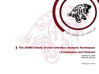 The GOMS Family of User Interface Analysis Techniques : Comparison and Contrast