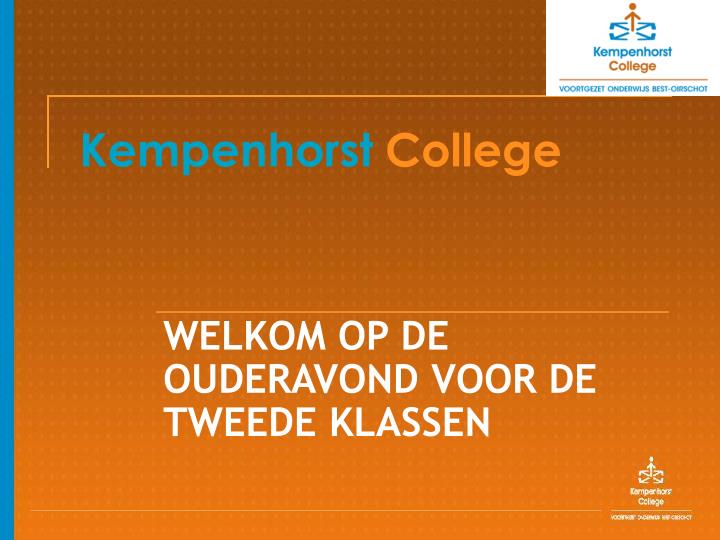 kempenhorst college