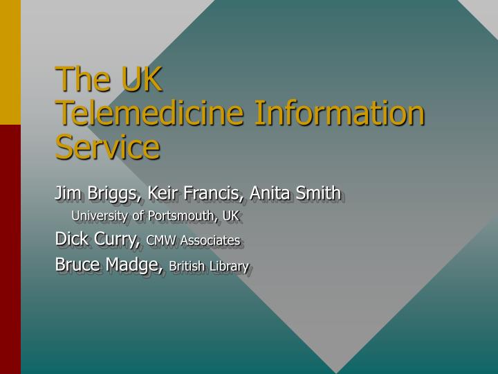 the uk telemedicine information service