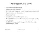 Advantages of Using CMOS - slide 1