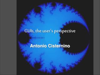 guis the user s perspective