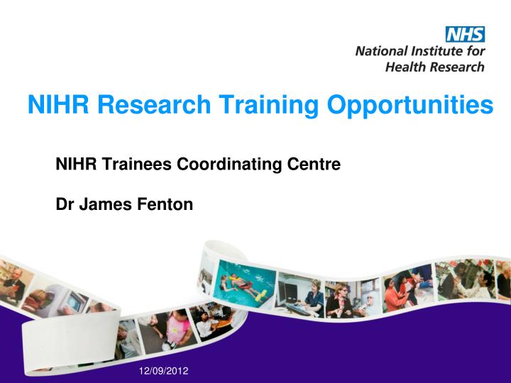 nihr research training opportunities