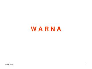 w a r n a