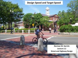 Design Speed and Target Speed