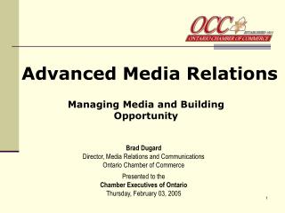 Advanced Media Relations