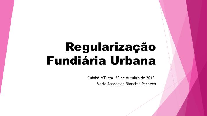 regulariza o fundi ria urbana