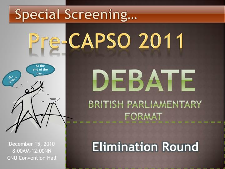 debate british parliamentary format