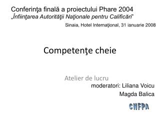 competen e cheie