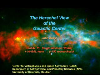 1 Center for Astrophysics and Space Astronomy (CASA)