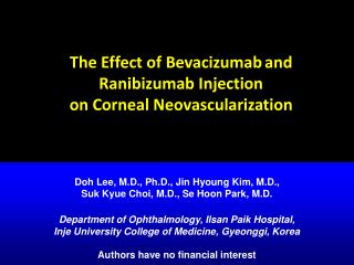 Doh Lee, M.D., Ph.D., Jin Hyoung Kim, M.D., Suk Kyue Choi, M.D., Se Hoon Park, M.D.