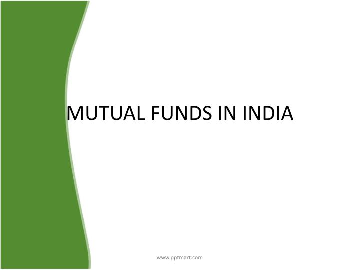 mutual funds in india