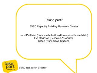 ESRC Research Cluster