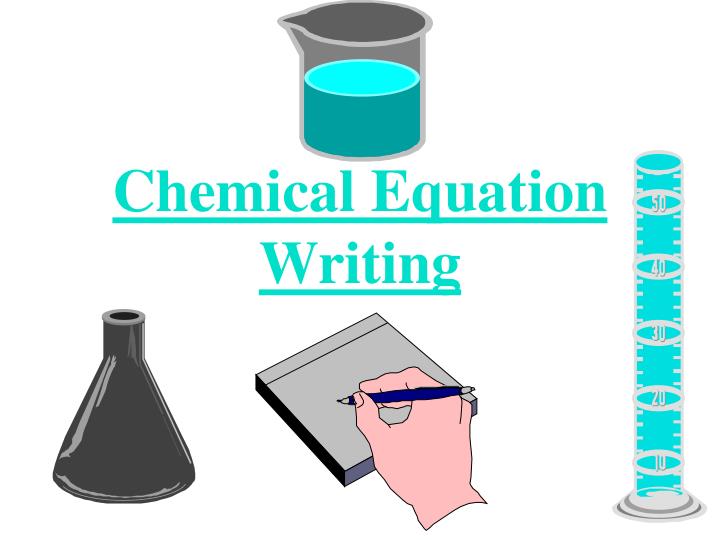 chemical equation writing