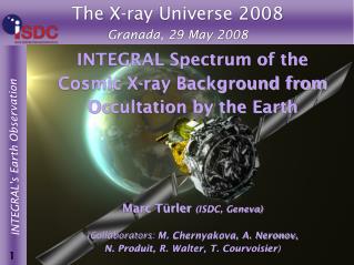 The X-ray Universe 2008 Granada, 29 May 2008