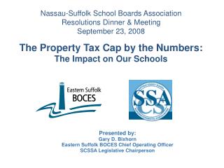 Nassau-Suffolk School Boards Association Resolutions Dinner &amp; Meeting September 23, 2008