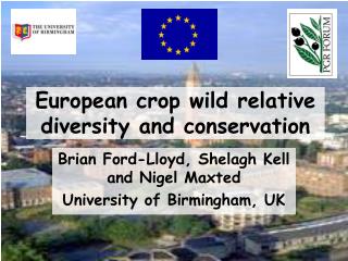 European crop wild relative diversity and conservation