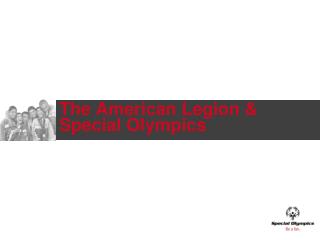 The American Legion &amp; Special Olympics