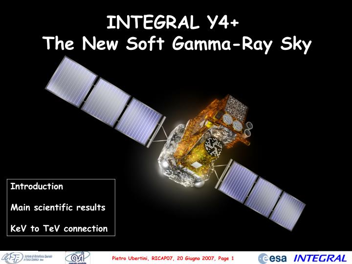 integral y4 the new soft gamma ray sky