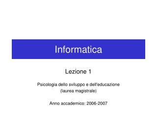 informatica